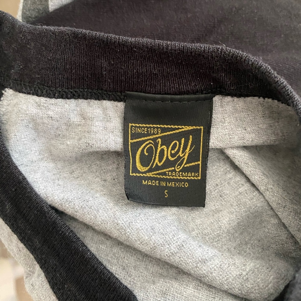Obey OG Vintage Raglan Men's T-Shirt - Picture 4 of 6